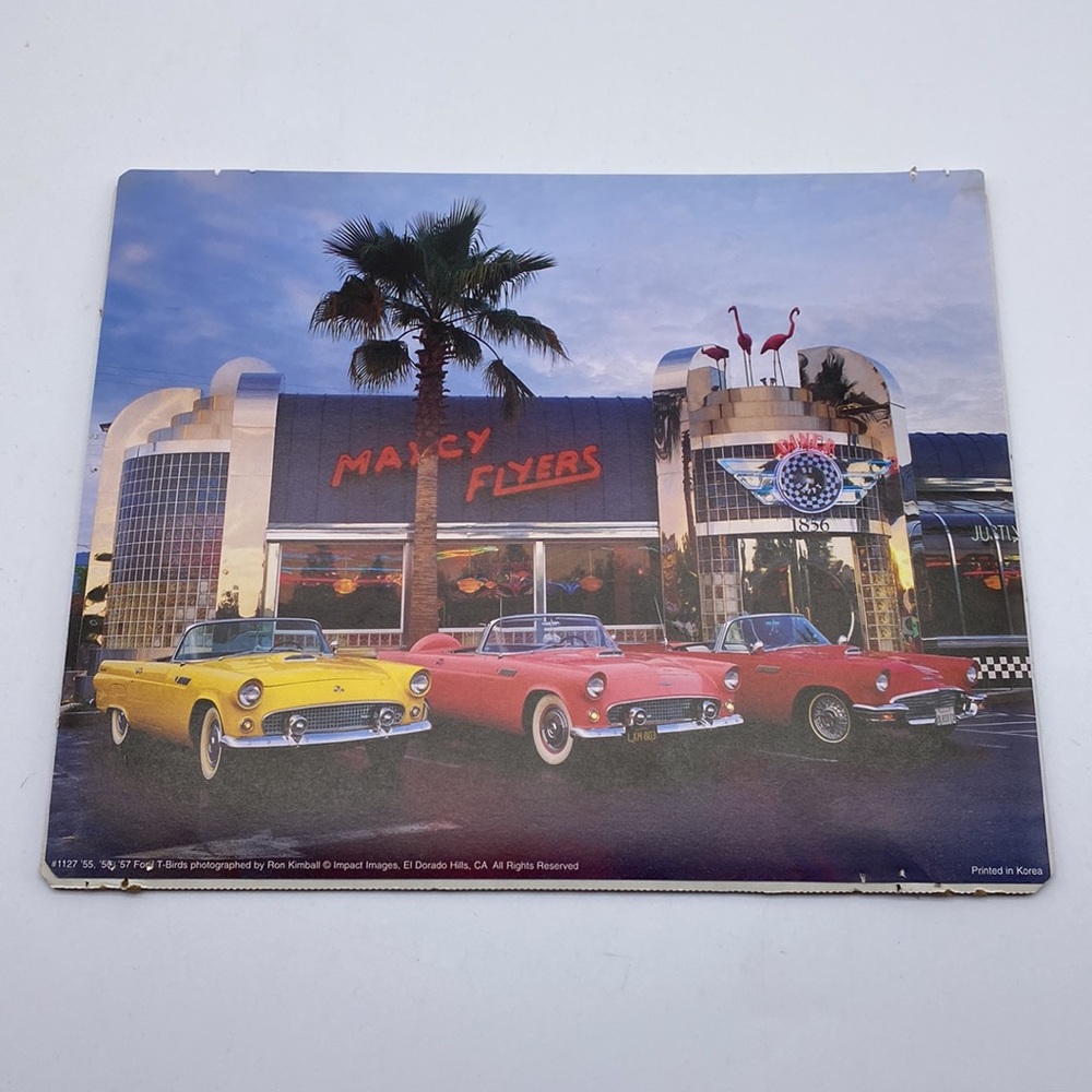 Vintage‎ Ford 1955 1956 1957 Thunderbird Art Print Frame Decor Picture 8 X10